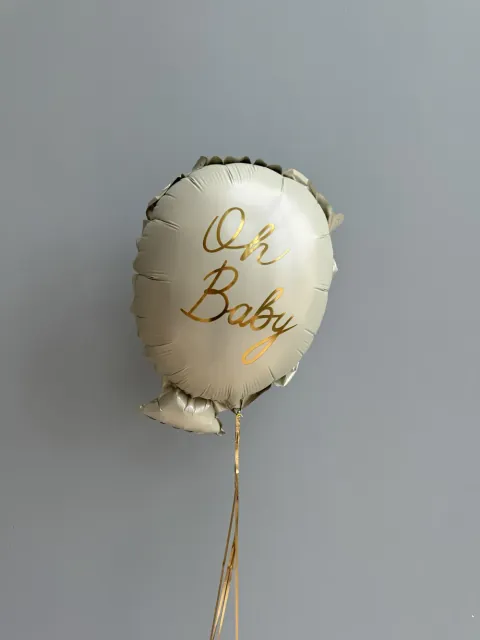 Шар - фигура "Воздушный шар Oh baby" — доставка по Москве